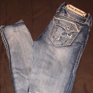 ROCK REVIVAL SKINNY JEANS